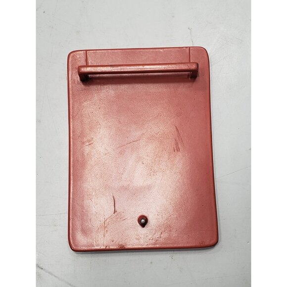 Vintage Men's Red Volcom Shred Circle Stone Enamel Filled Logo Belt Buckle - Picture 4 of 6